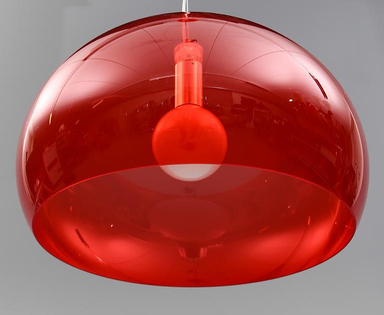TAKLAMPA, "FL/Y", Ferruccio Laviani, Kartell, Italien. Höjd ca 34 cm.