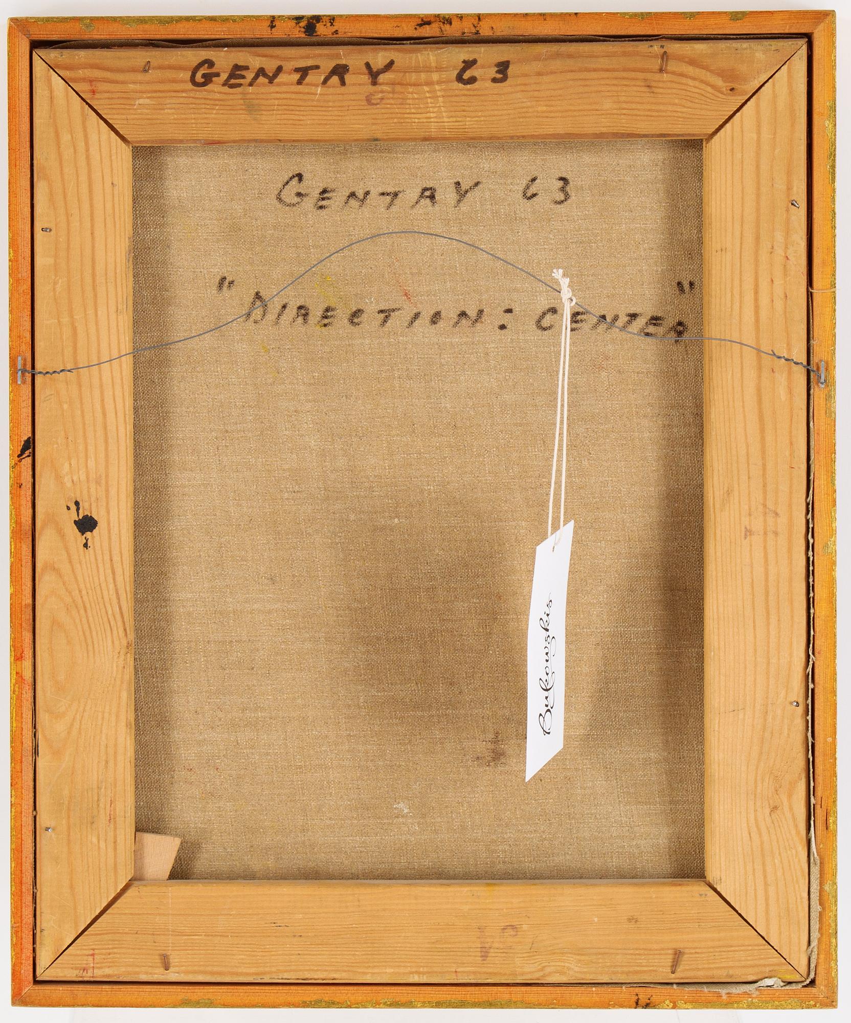 Herbert Gentry, oil on canvas, signed and dated -63.