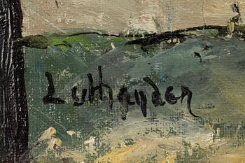 Carl Luthander, Blooming apple tree.