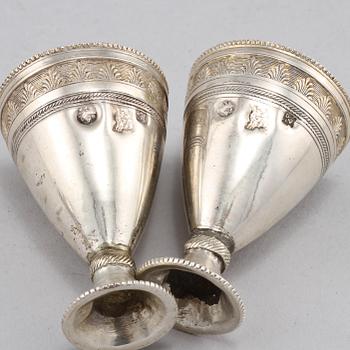 PARTI SILVER, 10 delar, 1900-tal. Vikt 365 g.