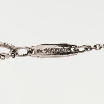 Tiffany & Co, a platinum 'Paper Flowers' necklace with diamonds.