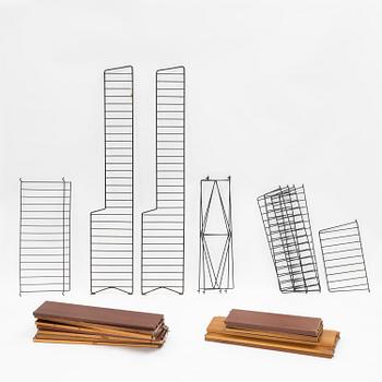 Nils Strinning, hyllsystem, "String/BFB hyllan", String Design AB, 1960-tal.