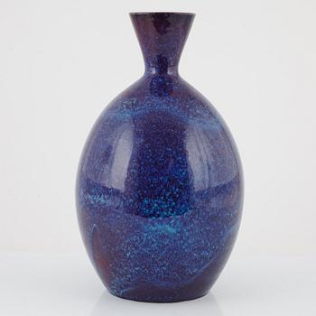 Sven Wejsfelt, a unique stoneware vase, Gustavsberg Studio, Sweden, 1987.