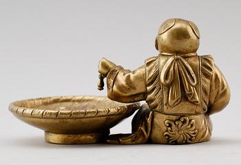 RÖKELSEKAR, brons, 1800-/1900-tal.