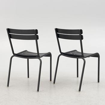 Frédéric Sofia, table and chairs, 6 pcs, "Luxembourg", Fermob.