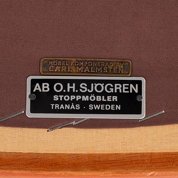 Carl Malmsten, armchair, "Vår Fru", OH Sjögren, late 20th century.