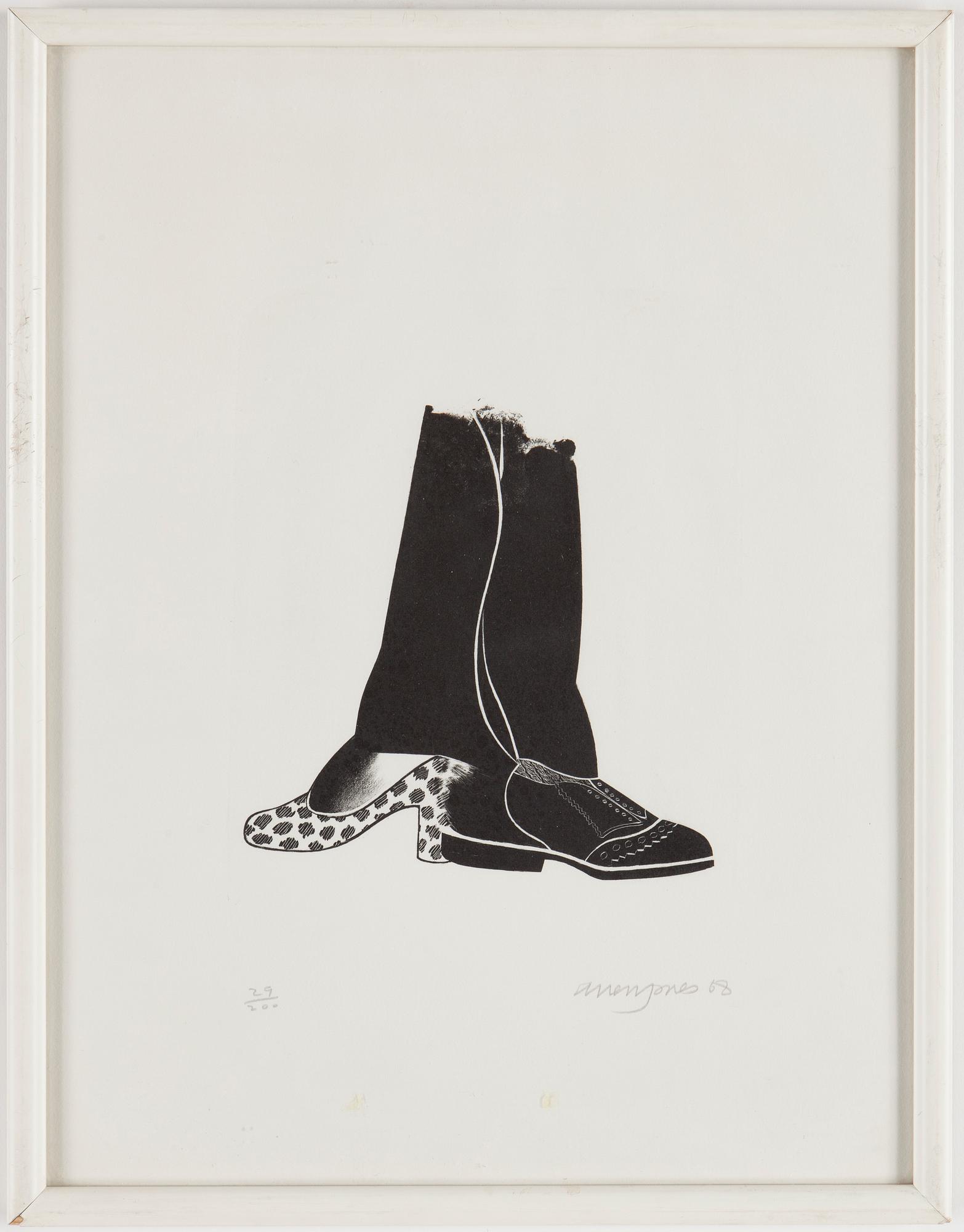 ALLEN JONES, 7 litografier, serigrafi samt aluminiummultipel, signerad och numrerad 29/200.