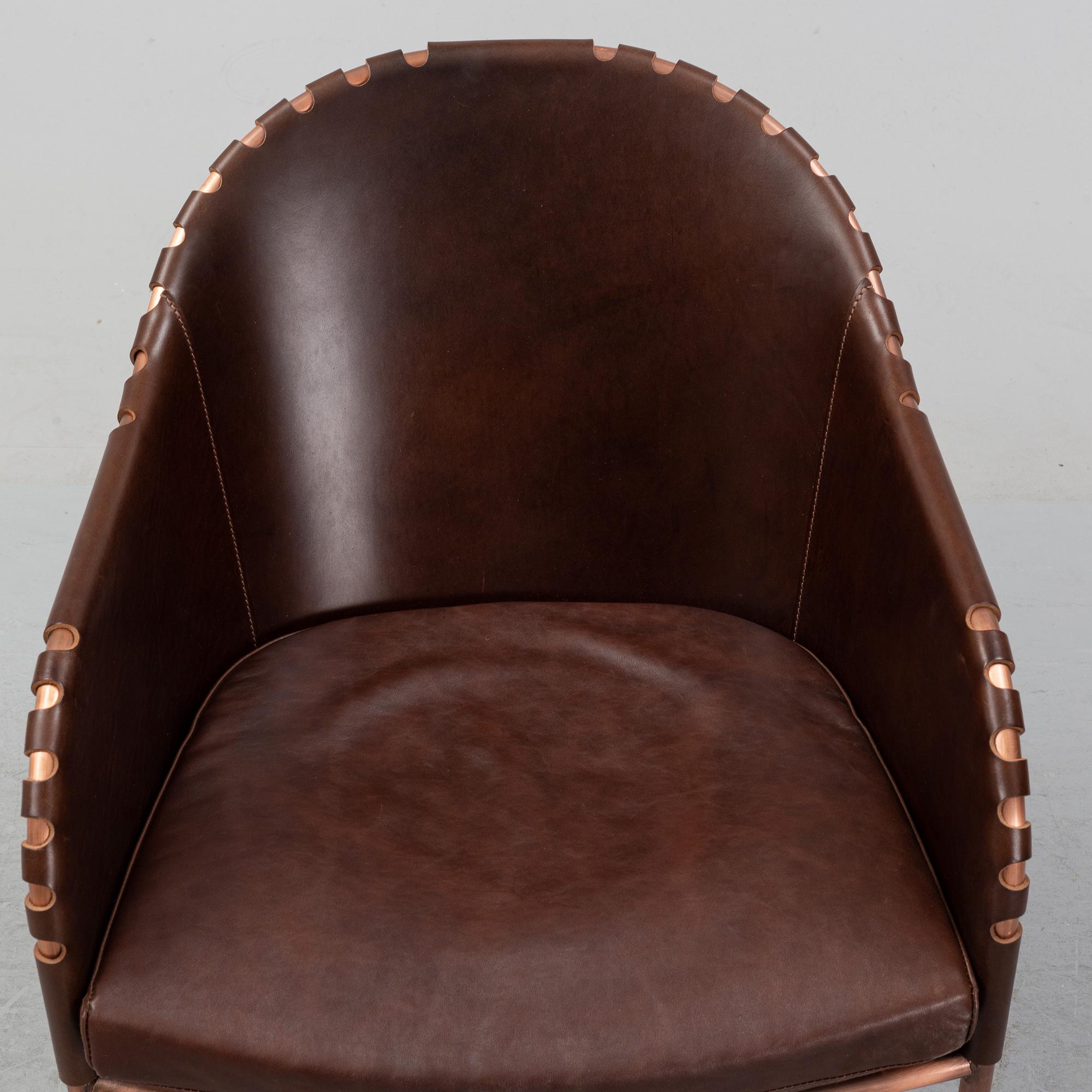 Mats Theselius, karmstol, "Ingo", Källemo, formgiven 2014.