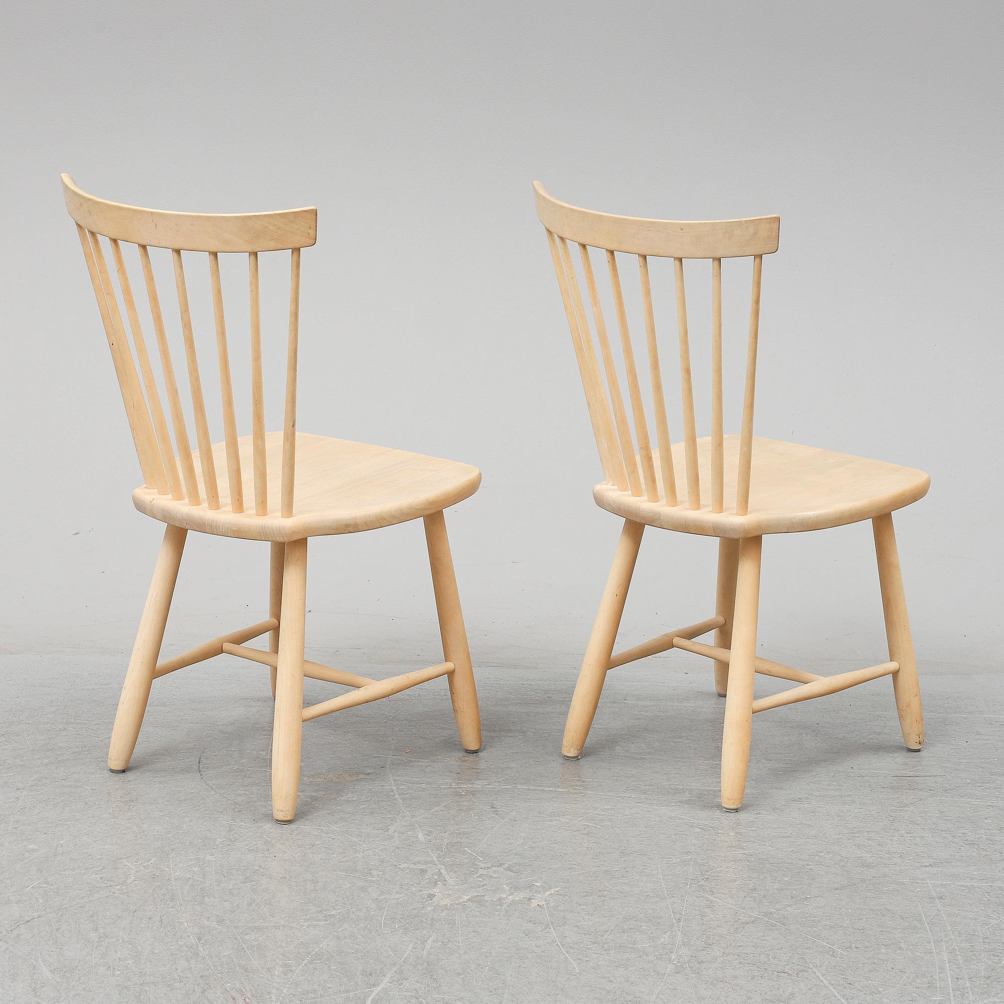 CARL MALMSTEN, stolar, 6 st, "Lilla Åland", Stolab, 2007.