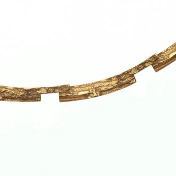 A Björn Weckström 18k gold collier, Lapponia, Finland.