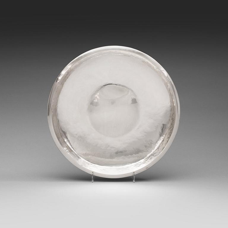 A Rey Urban sterling dish, Stockholm 1969.