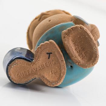 Lisa Larson, two stoneware figurines.