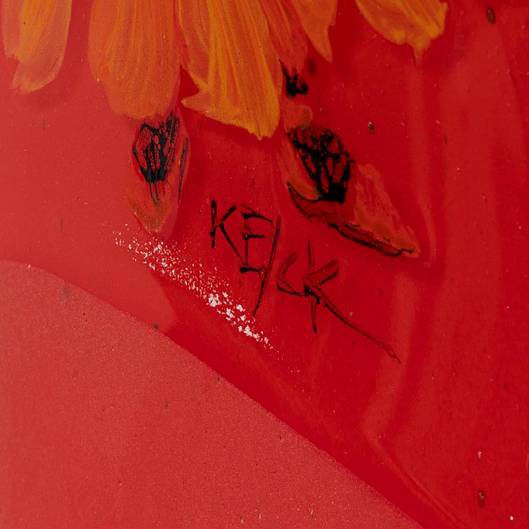 Kjell Engman, skulptur, Kosta Boda Unique.