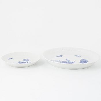 A 36-piece 'Blå blomst' porcelain service, Royal Copenhagen, Denmark.