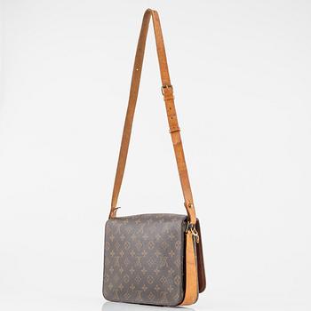 Louis Vuitton, väska, "Cartouchière", samt plånbok, 1970-tal.