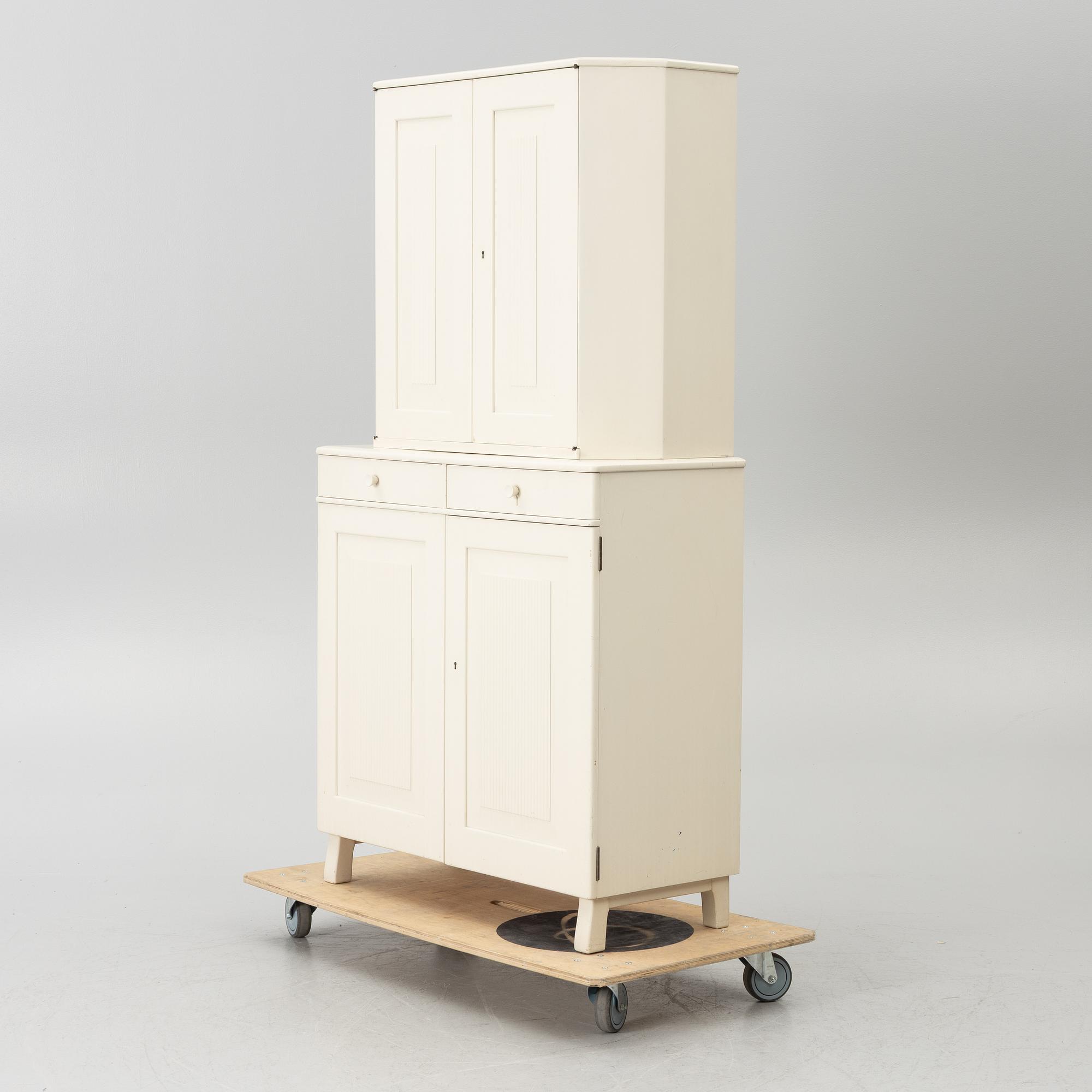 Carl Malmsten, Cabinet, “Talavid”, Waggeryd Furniture Factory, second half of the 20th century.