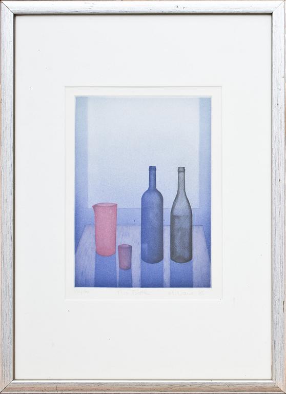 MARTIN WARE, färgetsning, signerad, daterad -85 och numrerad 132/150.