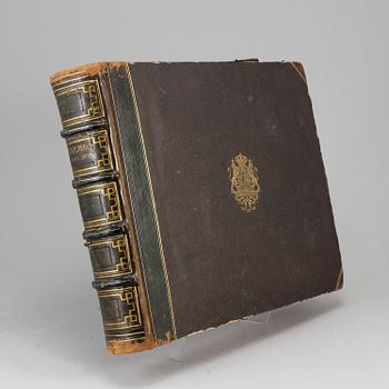 BOK, ERIK DAHLBERG, "SUECIA ANTIQUA ET HODIERNA", 1856.