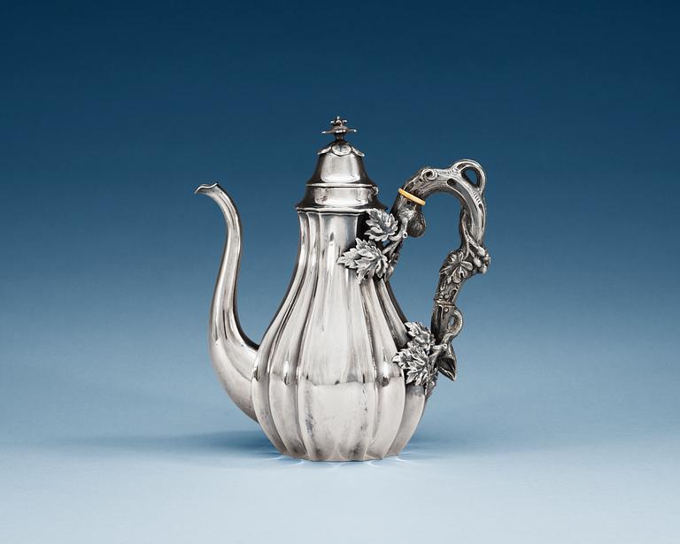 KAFFEKANNA, av Gustaf Möllenborg-Féron, Stockholm 1862.
