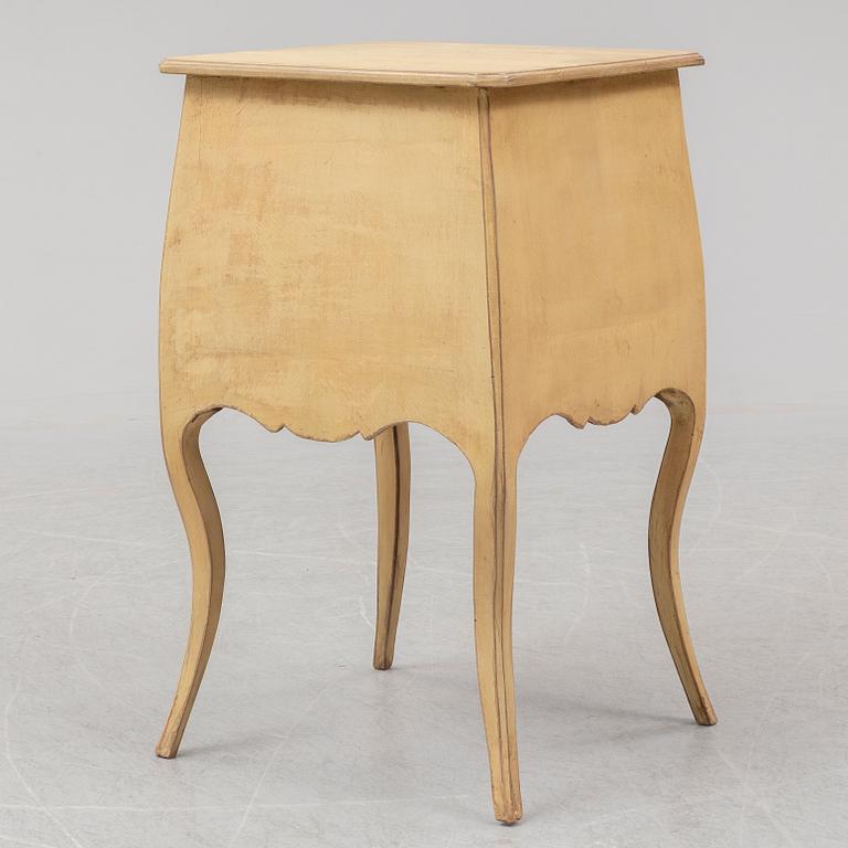 A rococo style bedside table, 20th century.