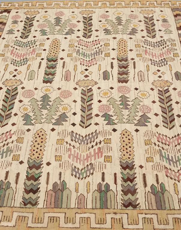 Märta Måås-Fjetterström, A drape, "Taraxacum", tapestry weave, ca 243,5-244,5 x 151-155 cm, signed AB MMF.