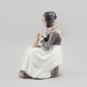 FIGURIN, porslin, Royal Copenhagen, 1900-talets andra hälft.