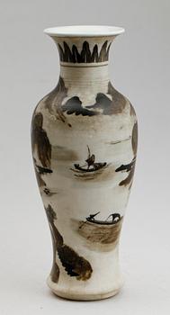 VAS, porslin, Kina, Kang Hsi-stil, sannolikt 1900-tal.