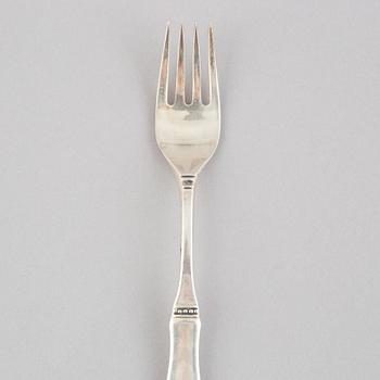 Eric Löfman, a 73-piece Swedish silver cutlery, model 'Uppsala', including MGAB, Lidköping 1967.