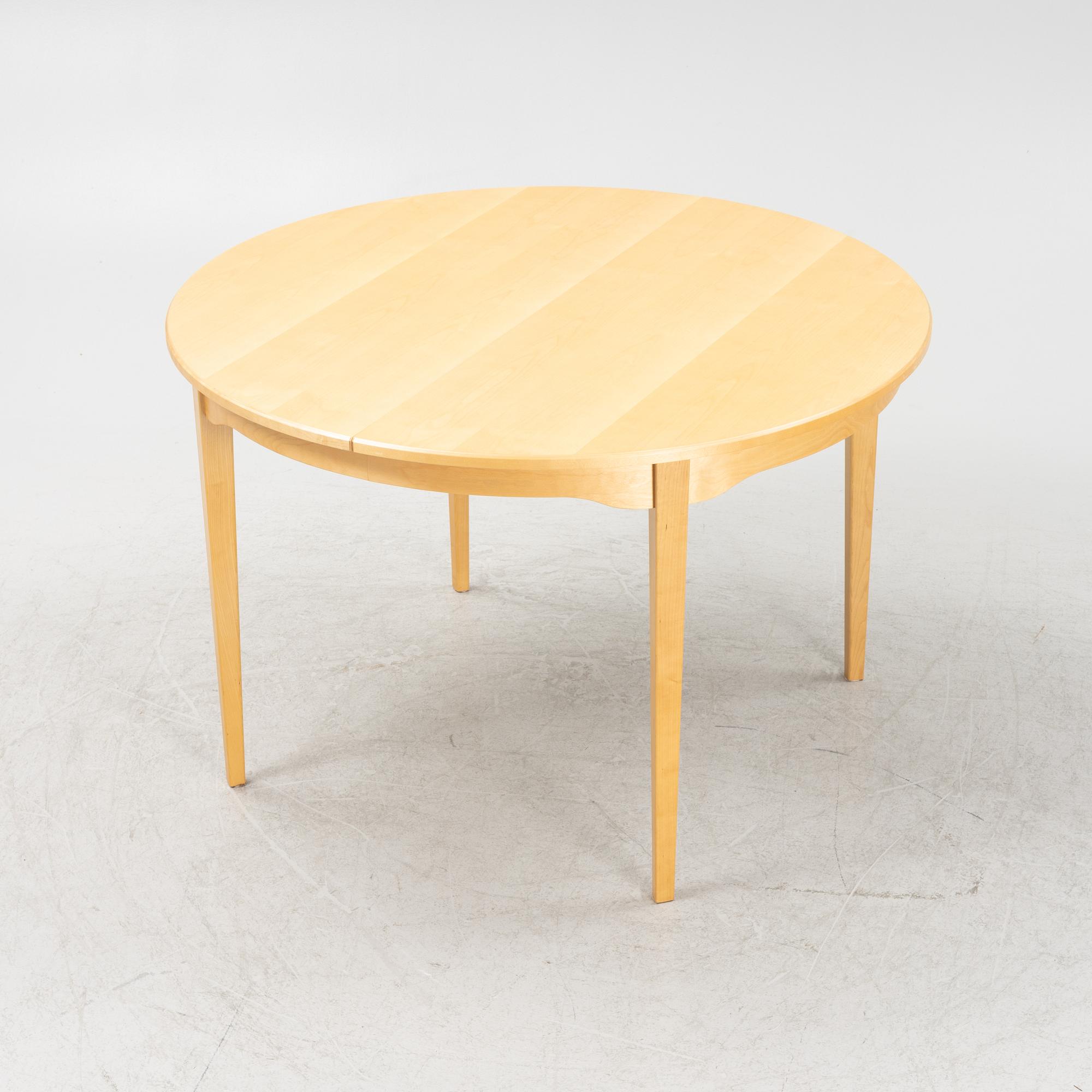 Carl Malmsten, a 'Talavid' table, NC Möbler, Sweden, 2005.