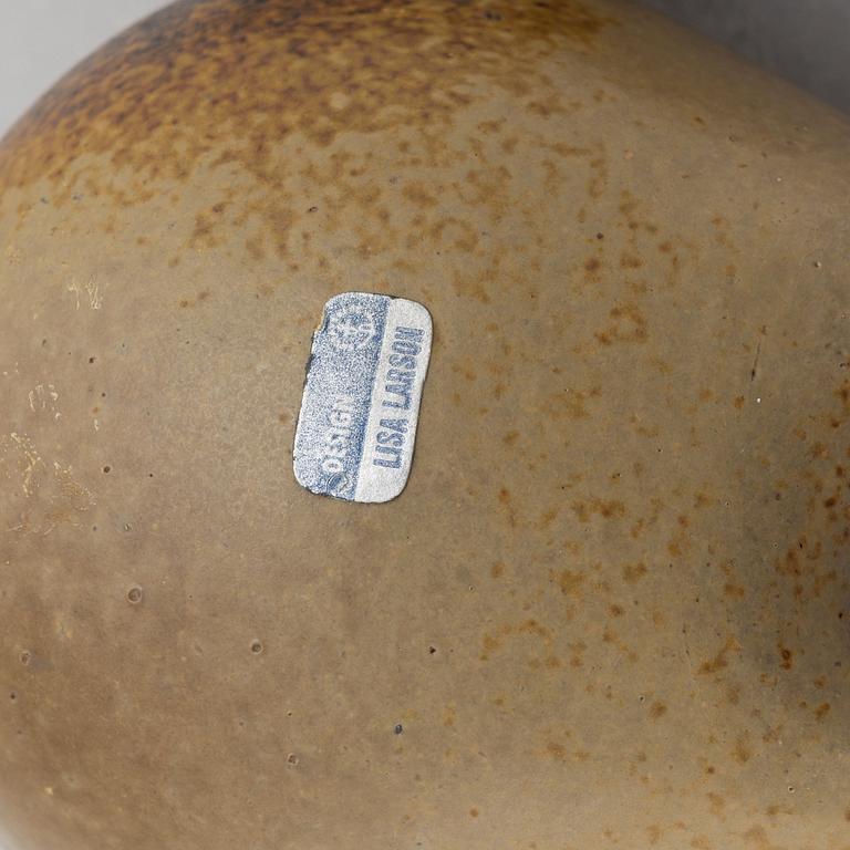 Lisa Larson, figuriner, 3 st, "Åsna" och "Ko", ur serien "Stora Zoo", Gustavsberg.