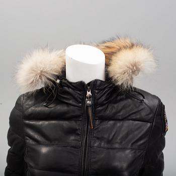 PARAJUMPERS, a lamb skinn jacket, size XS.