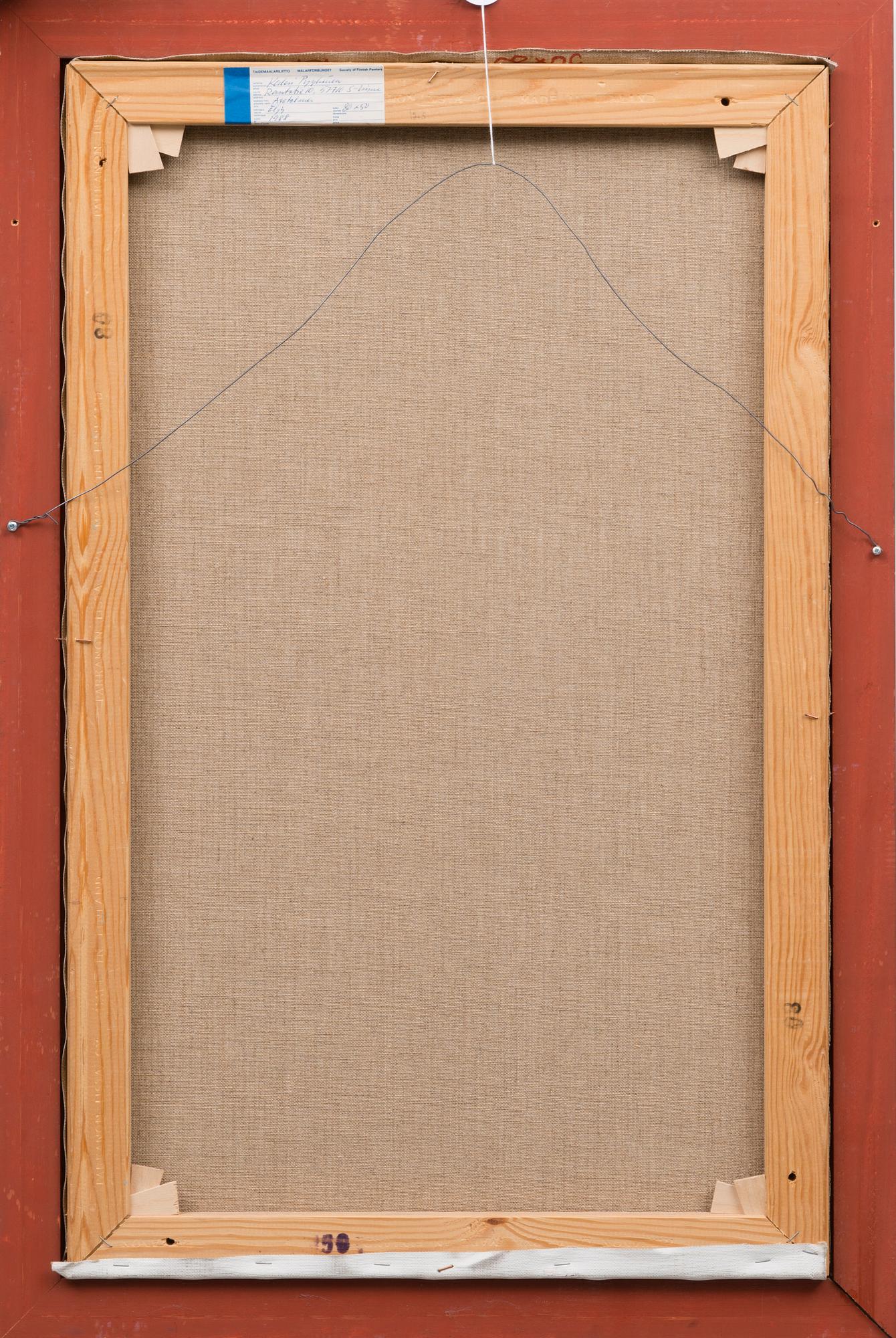 KALEVI PYYKÖNEN, oil on canvas, signed and dated 1988.