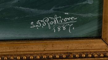 Lars Petter Sjöström, Barken Patriot från Helsingborg.