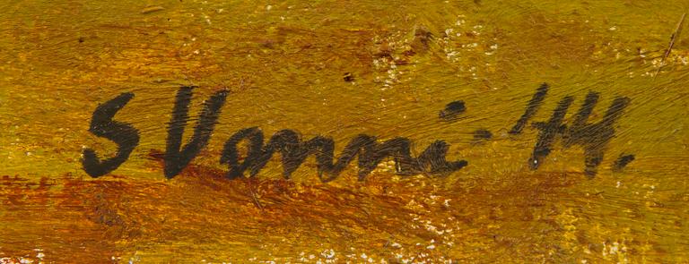 Sam Vanni, Flower still life.