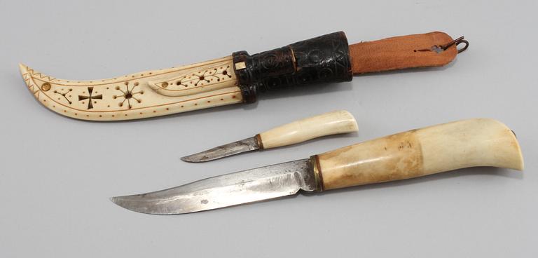 SAMEKNIV, ben, 1900-talets första kvartal.