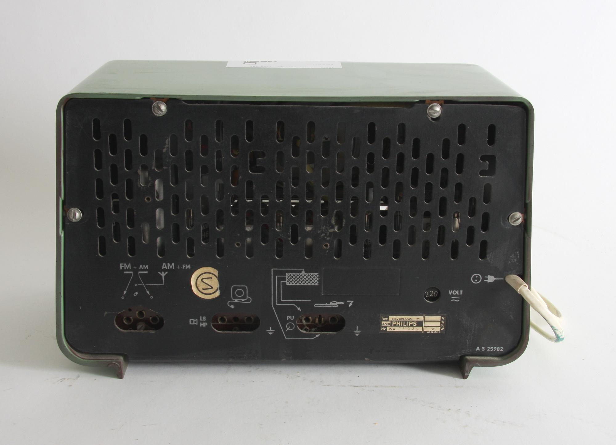 RADIO, Philips, 1950-tal.