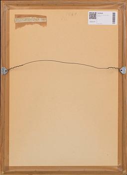 Anders Zorn, a signed etching from 1906.