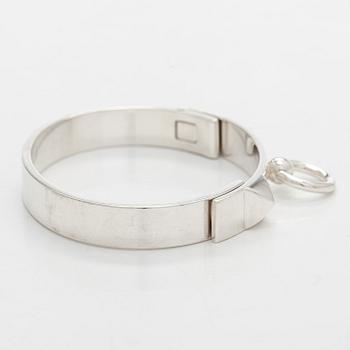 Hermès, armband, sterling silver, "Collier de Chien".