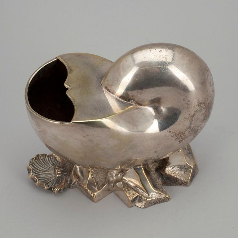 SKEDVÄRMARE, försilvrad mässing, Mappin Brothers London 1800-talets senare hälft.