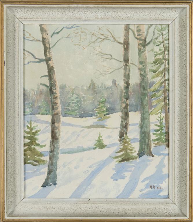 Helmi Biese, Tammikuinen päivä.