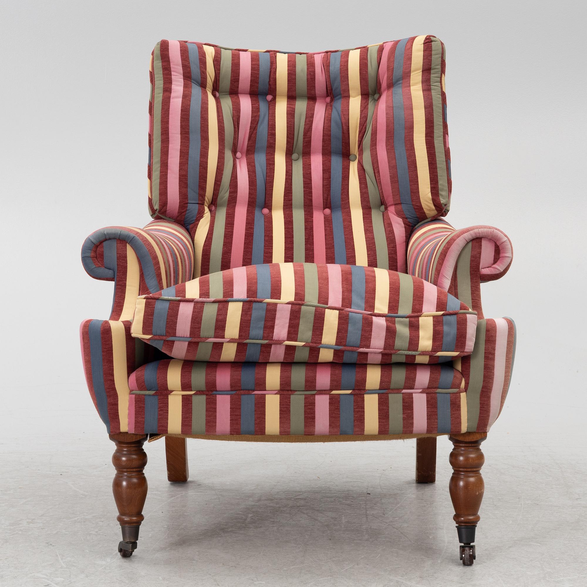 Armchair, Mulberry, England, late 20th century.