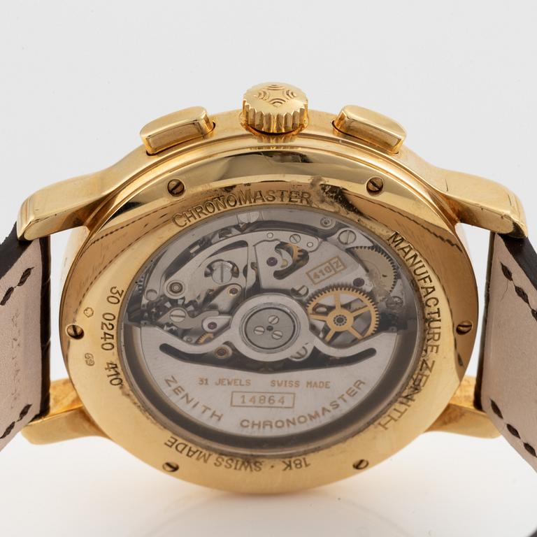Zenith, El Primero, Chronomaster, chronograph, wristwatch, 40 mm.