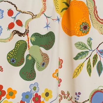 JOSEF FRANK, 2 gardinlängder "Vegetable Tree" firma Svenskt Tenn.