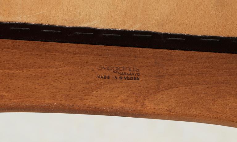 FÅTÖLJER, 2 st, Svegårds, Markaryd, 1950/60-tal.