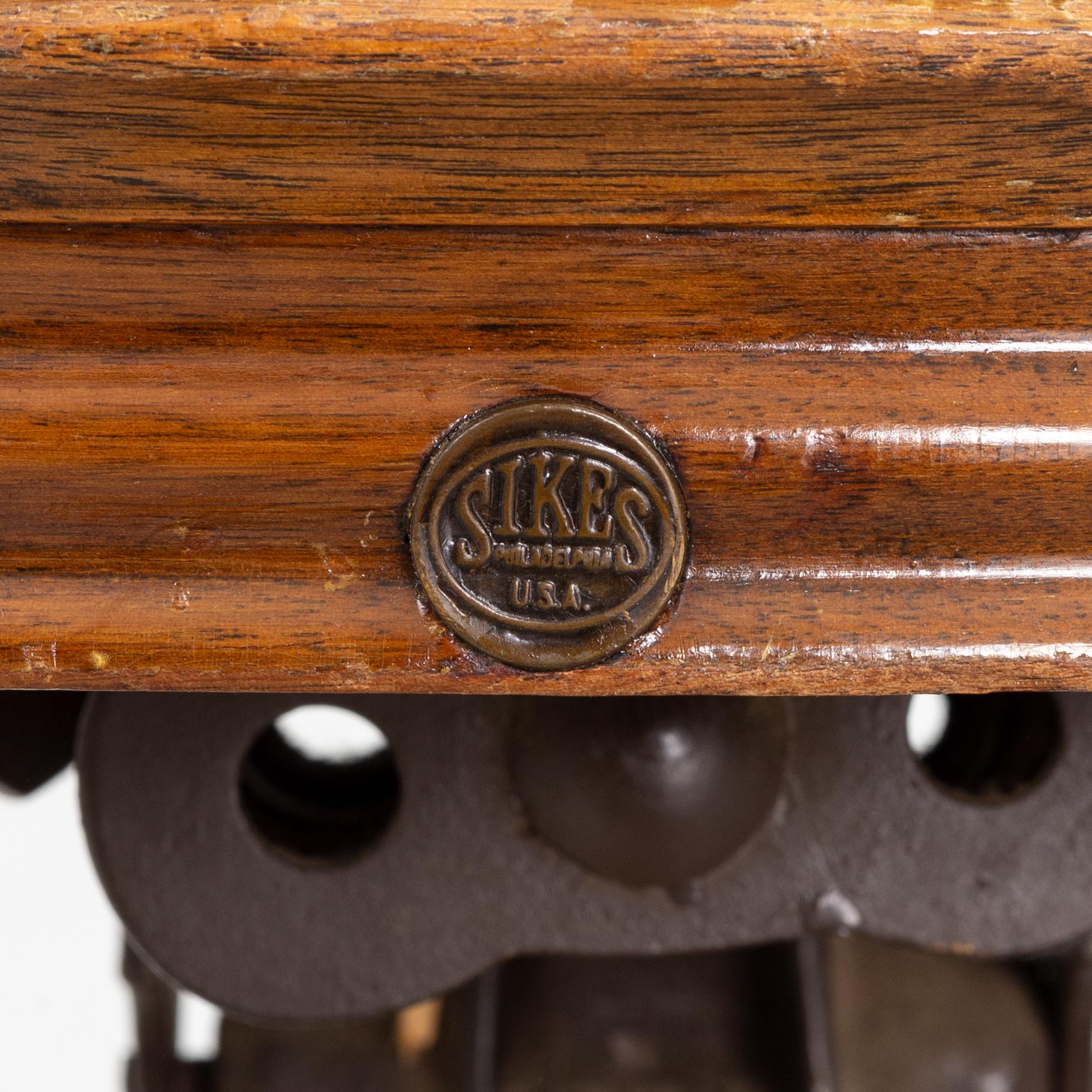 A desk chair, The Sikes Company, Buffalo, New York, first half of the 20th century.