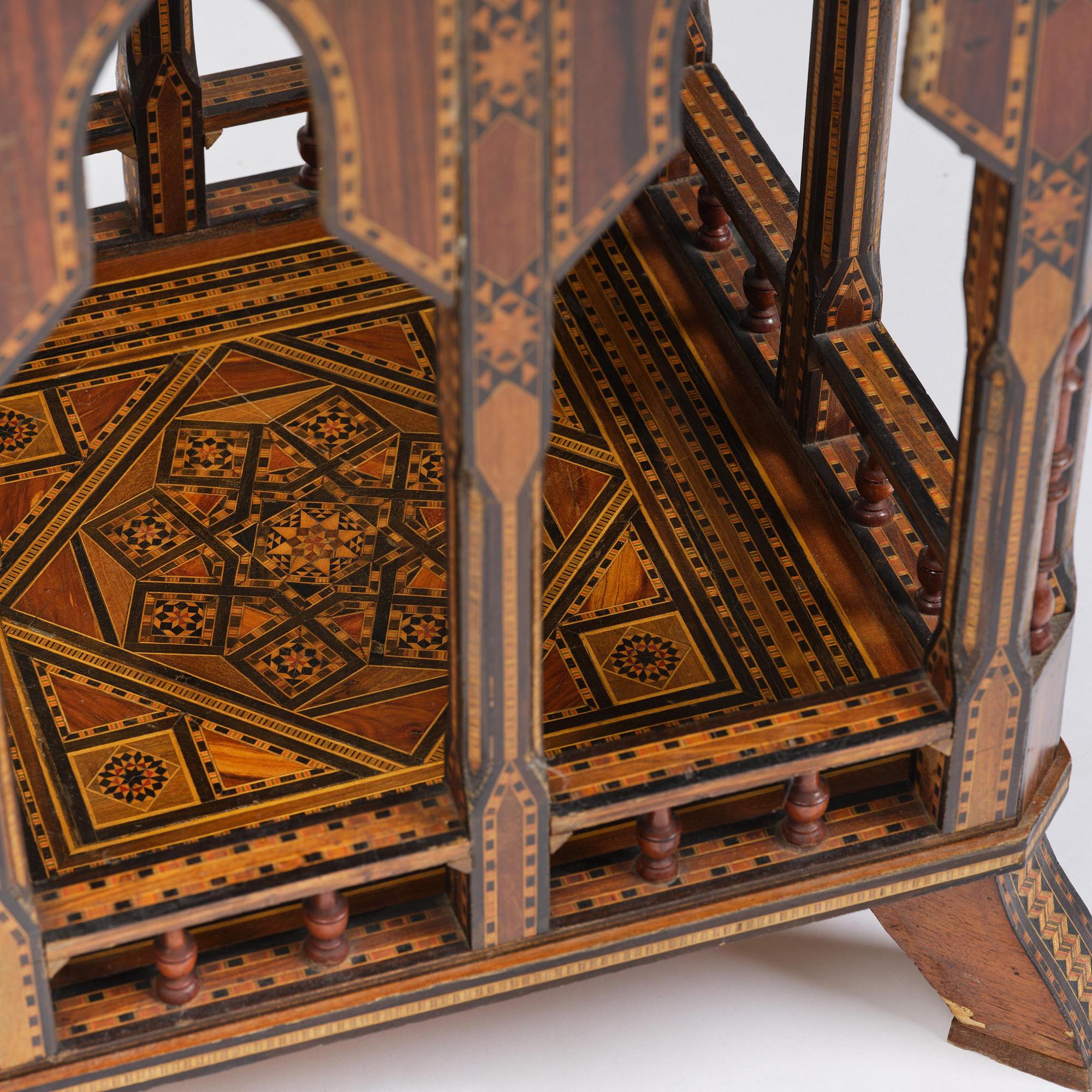 Spelbord, Damaskus Syrien, omkring år 1900.
