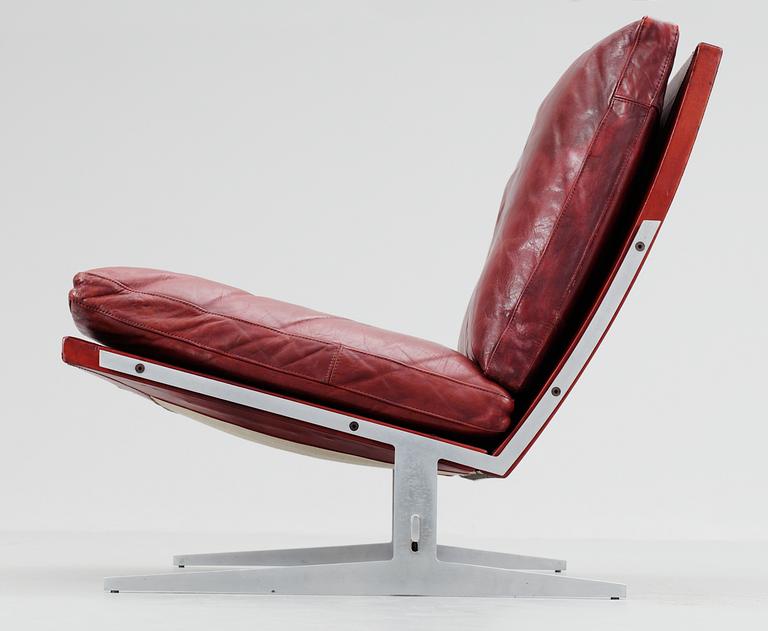 A Preben Fabricius & Jørgen Kastholm easy chair, "BO-561", Bo-EX, Denmark.