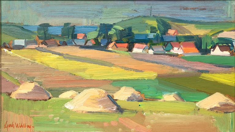 Gerhard Wihlborg, Motif over Kåseberga village.