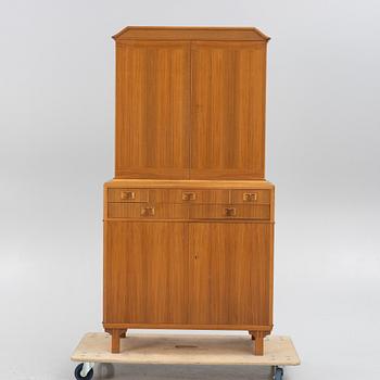 Carl Malmsten, cabinet "The Land of the Middle", Åfors, second half of the 20th century.