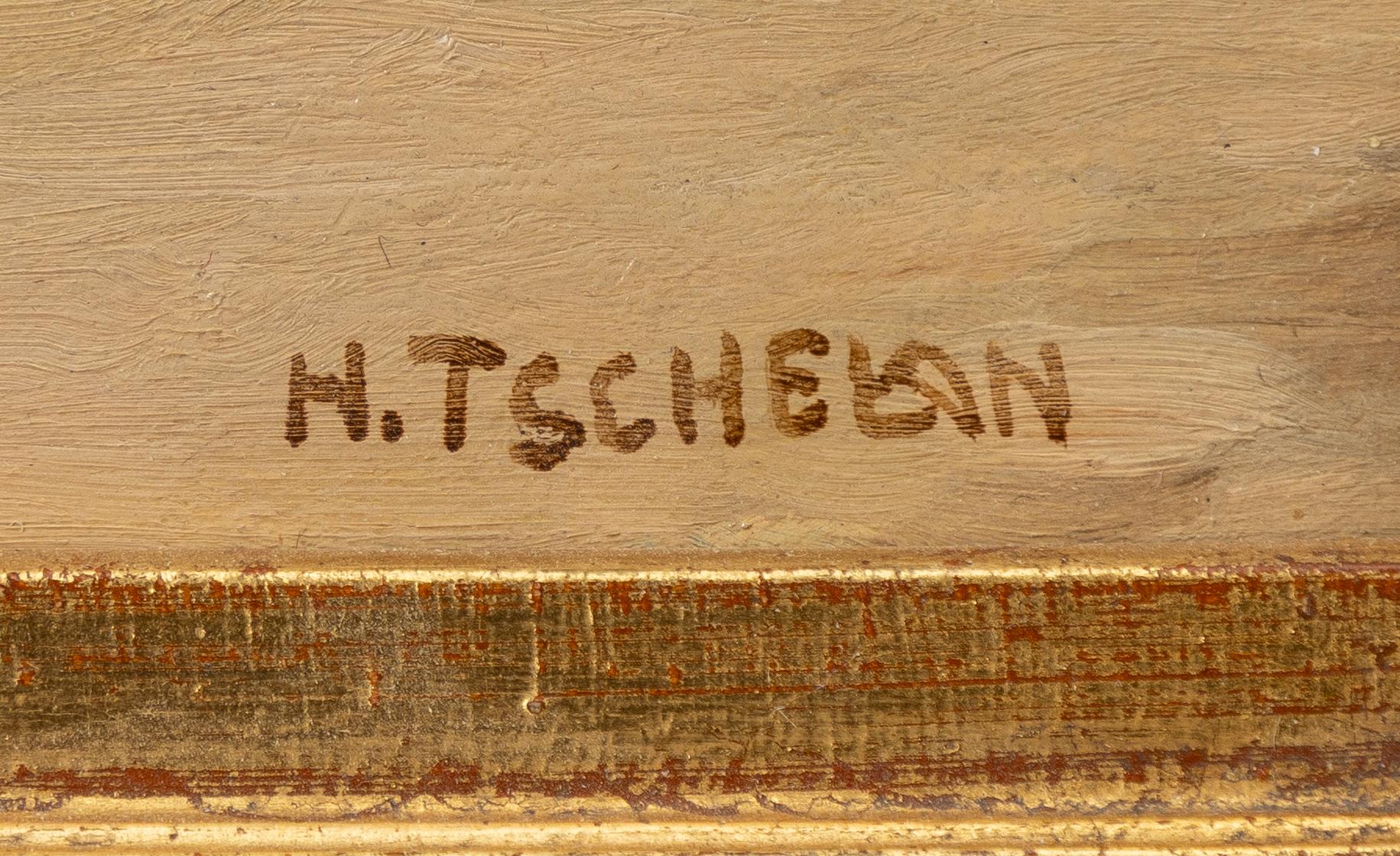 Hans Tschelan, På marknaden.